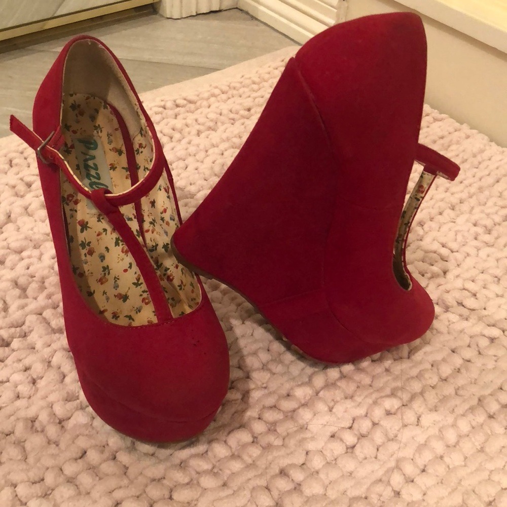 Red shoes
